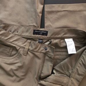BR Factory slim fit performance pant - dusty olive